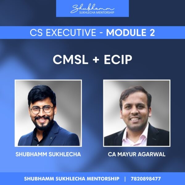 CS Executive Module 2 – Capital Market & Securities Law (CMSL) (2022 ...